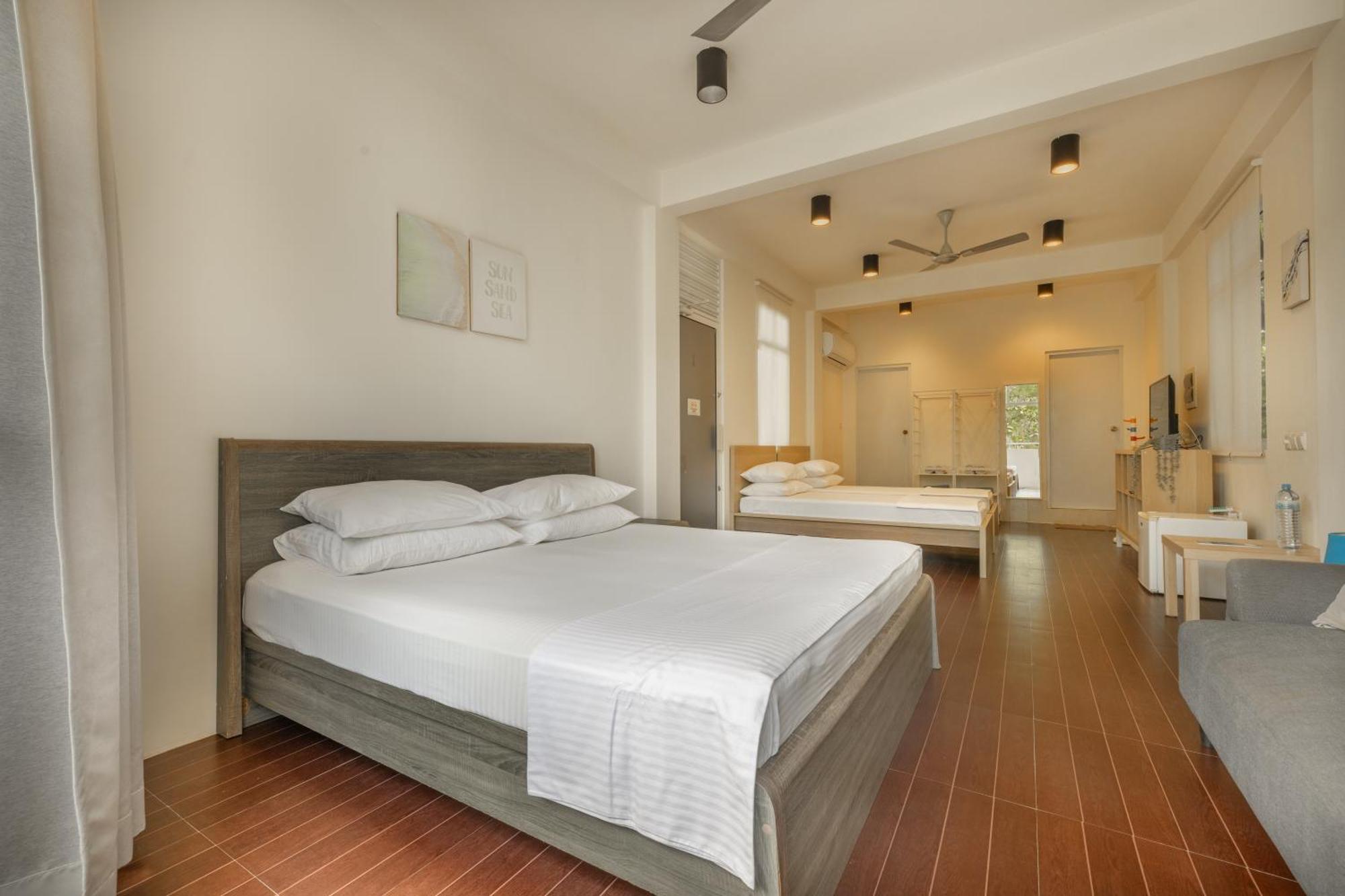 Three Hearts Guesthouse And Villas Isla Isla Fulhadhoo Habitación foto