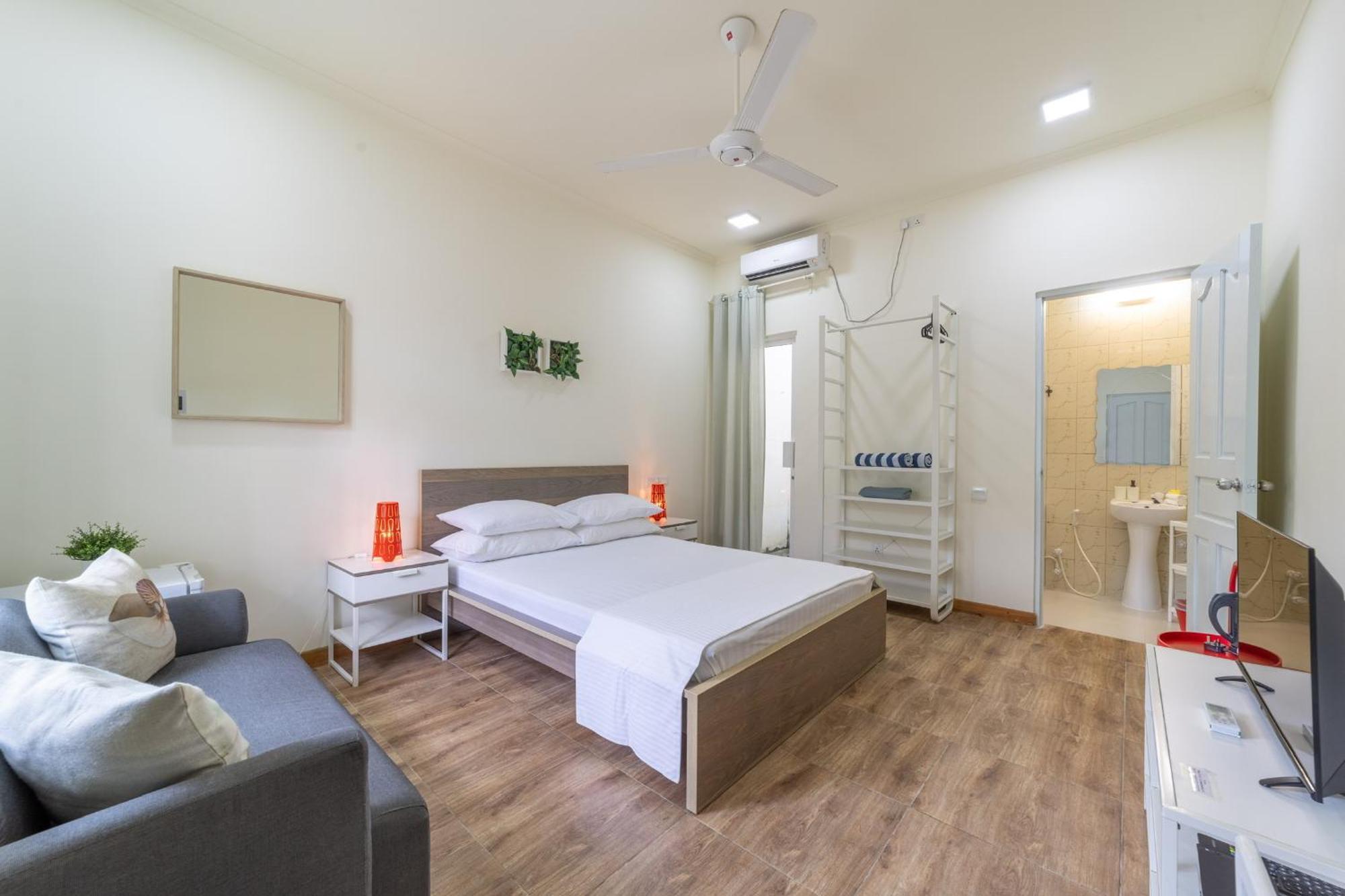 Three Hearts Guesthouse And Villas Isla Isla Fulhadhoo Habitación foto