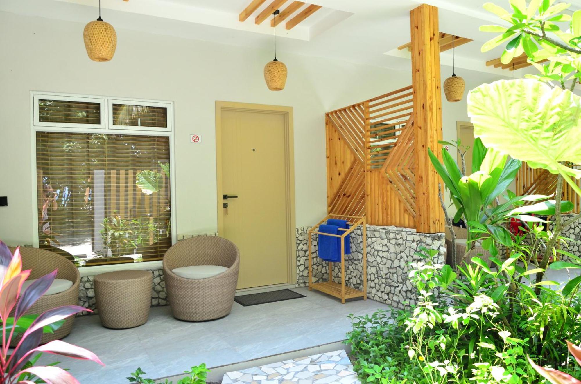Three Hearts Guesthouse And Villas Isla Isla Fulhadhoo Exterior foto